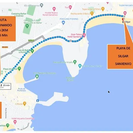 Casa Camila Portonovo Bj Lägenhet Sanxenxo