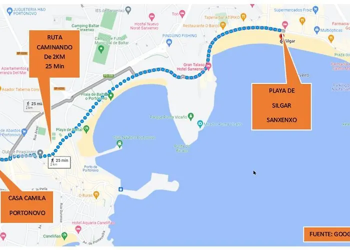 Casa Camila Portonovo Bj Lägenhet Sanxenxo